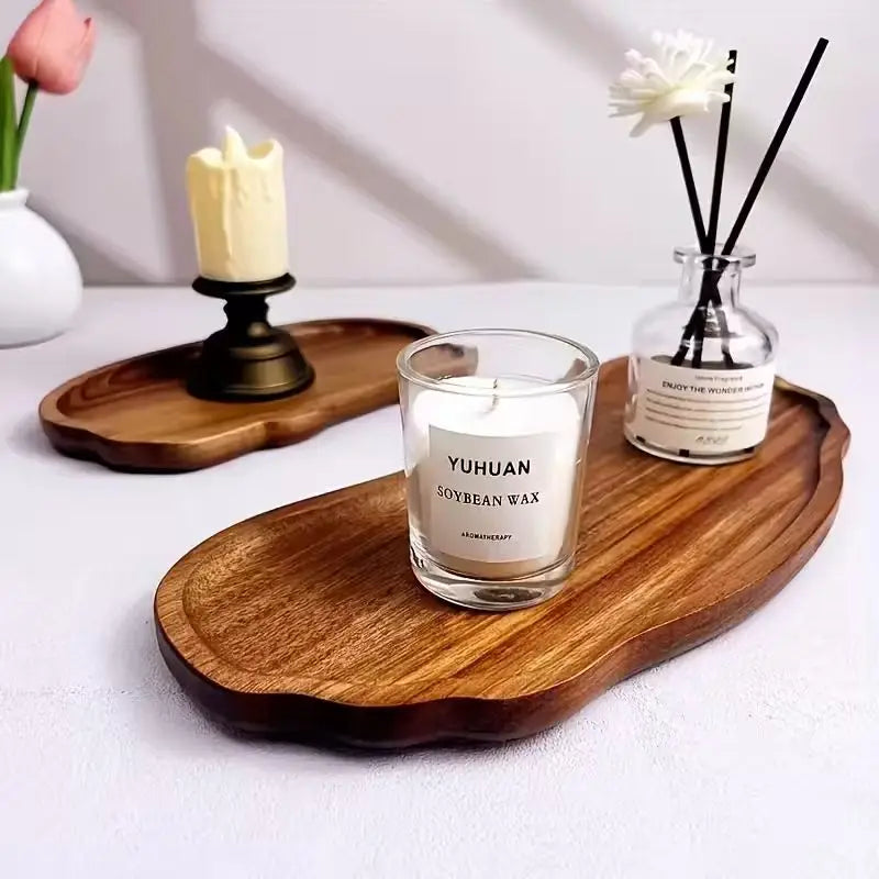 Freeform Design Acacia Tray