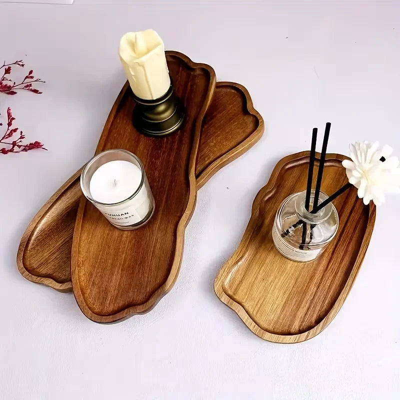 Freeform Design Acacia Tray